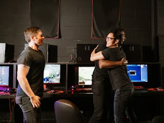 2 Mars interior — players in action (placeholder)